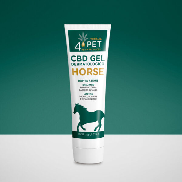 Rotinal CBD Gel Dermatologico HORSE 1800mg – 90ml